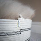 A Nep + Plu and Mia Mélange cat bed collab.